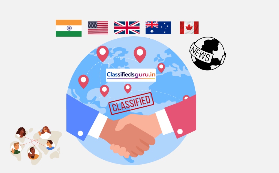 ClassifiedsGuru.in Expands to USA, UK, Canada, and Australia – A Global Step Forward for Local Ads
