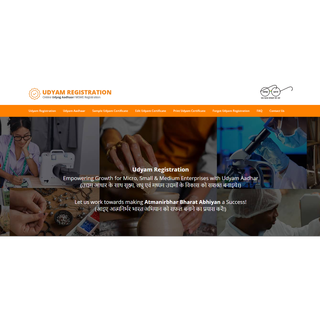 Udyam Registration | Udyam Aadhar | Udyam Certificate