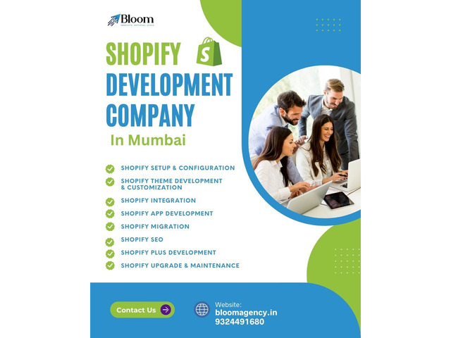 Shopify development company in mumbai
