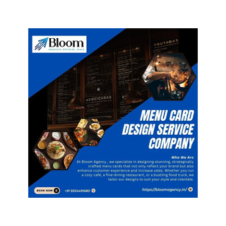 Menu Card Design agency