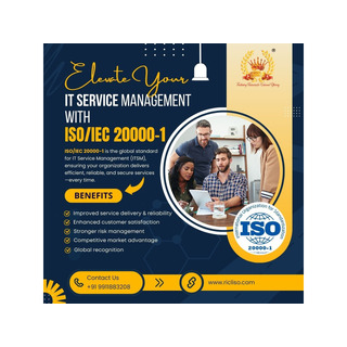 ISO/IEC 20000-1 Certification for IT Security Service