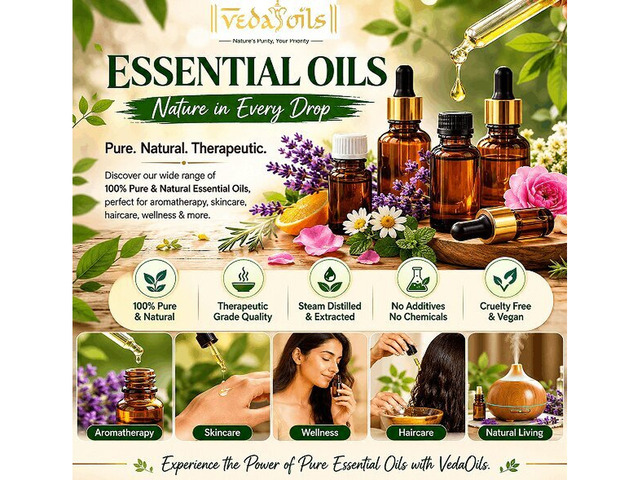 Shop 100% Pure & Natural Essential Oils at Best Price - 3/4