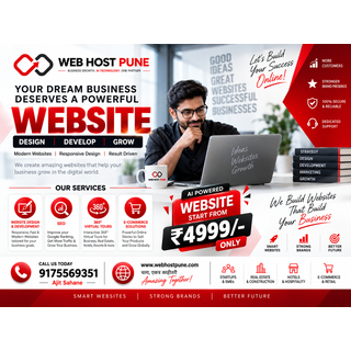 AI-Powered Website Design & Development in Pune – Starting ₹4,999
