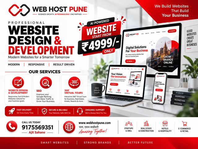 AI-Powered Website Design & Development in Pune – Starting ₹4,999 - 3/3