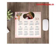 Elevate workspace with Mousepad Calendar Printing