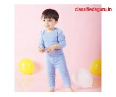 Baby Rompers: Full Sleeved Bliss Blue Rompers for Your Little One – Ola! Otter