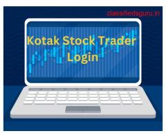 Kotak Stock Trader Login