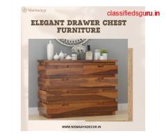 Buy Sleek Wooden Chest of Drawers for a Modern Bedroom