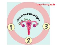 First Period Symptoms filing Girls
