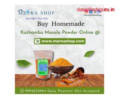 Order Homemade Masala Powders Online - Merna Shop