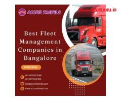 Best Fleet Management Companies in Bangalore